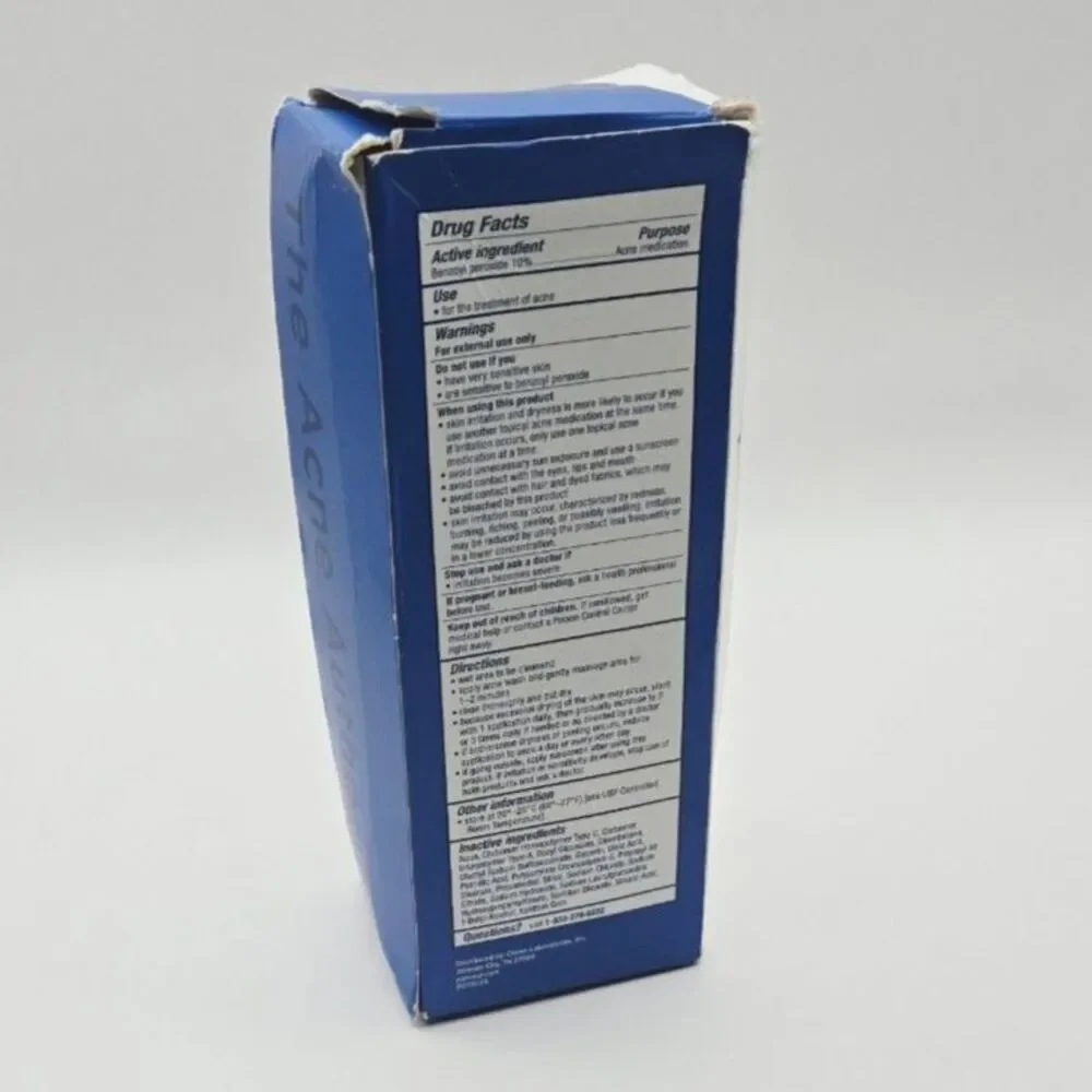 PanOxyl Acne Foaming Wash 10% Benzoyl Peroxide Maximum Strength 5.5 oz Sealed
